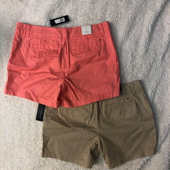 Tommy Hilfiger Womens Chino Shorts bundle, both NWT!!! Size 12 - Picture 2 of 5